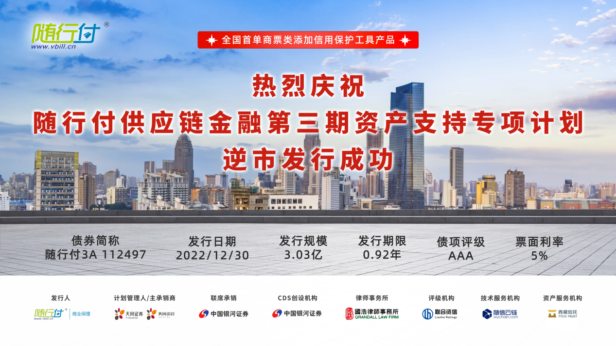 再出手！随信云链全新ABS产品获上交所出具无异议函