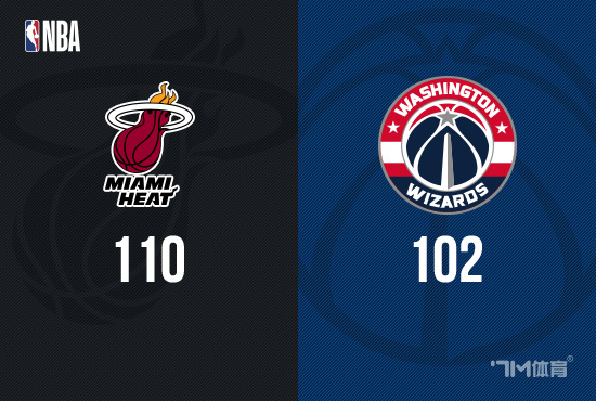 巴特勒24+9 阿德巴约20+14 热火客场灼伤奇才